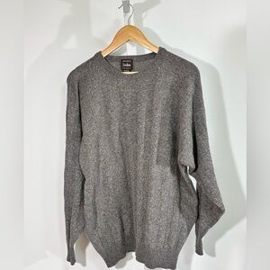 Scotland made Neiman Marcus Exclusive Basket Weave Knit Sweater M-L